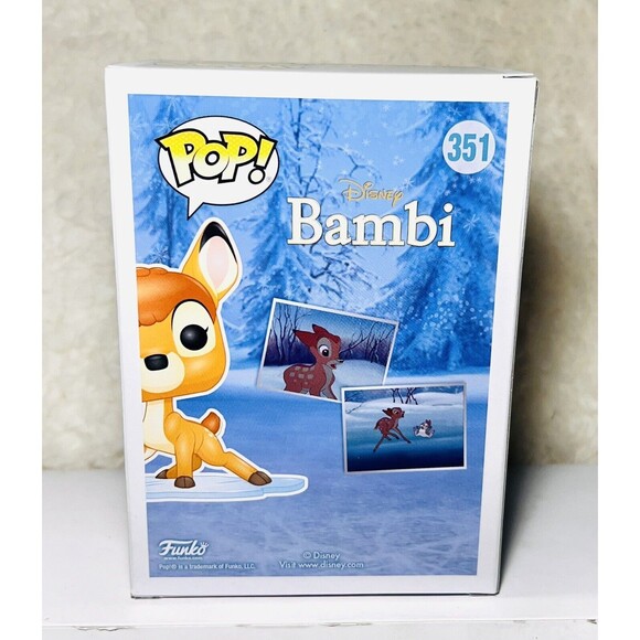 Funko Pop Bambi #351 Disney Treasures Exclusive Vinyl Figure w/Protector - Picture 3 of 6